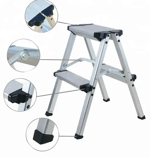 SuperStep Stepenaste Merdevine 2x2 Podest 49cm