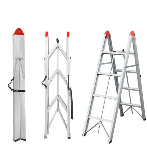 SuperStep Duple Sklopive Štapne Alu Merdevine 2x5 188cm