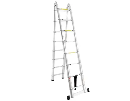 SuperStep Duple FULL Aluminijumske Teleskopske Merdevine 2,5+2,5m