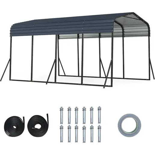 Venturo Titan 440x300cm Metalna Garaža Nadstrešnica za Auto
