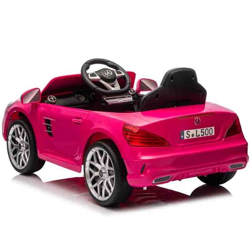 Mercedes benz sl500 roze 14077