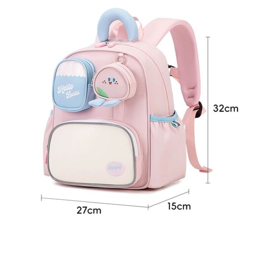 Dečiji ranac ruipai “hello fruits”  roze 12163