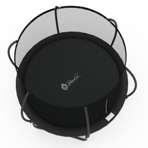 Trambolina trampolina premium stil crna 183cm  sa unutrašnjom sigurnosnom mrežom 13111