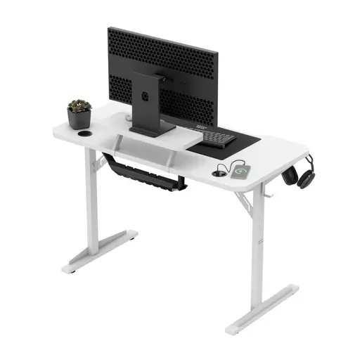 Mark Adler Leader 5.1 Beli Kancelarijski sto sa postoljem za monitor