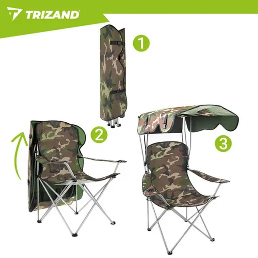Trizand Ribolovačka Stolica sa Tendom Kamo