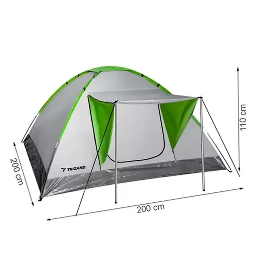 Trizand Šator 200x200x110cm za Četiri Osobe