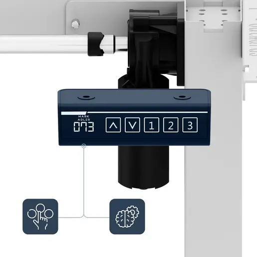 Mark Adler Xeno 1.7 Beli Električni podesivi nogari