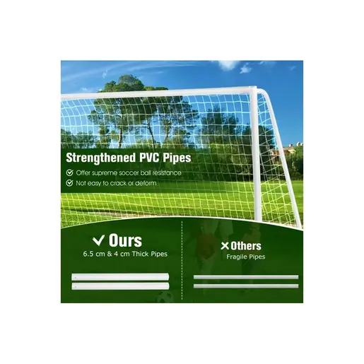 Gol za fudbal PVC 370x182cm