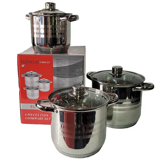 Excellent Line Jumbo Set Lonci 6 delova EL-CP3