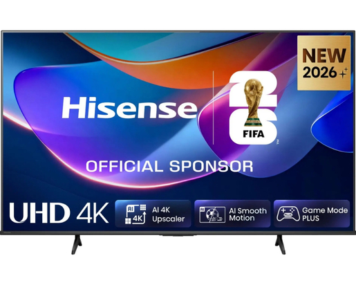 Hisense LED TV 50" 50A6S, 4K Ultra HD, VIDAA Smart OS