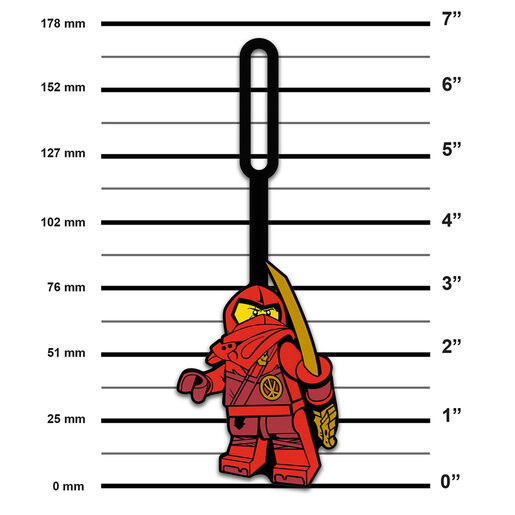 LEGO Ninjago etiketa za torbe i prtljag: Kaj 53342