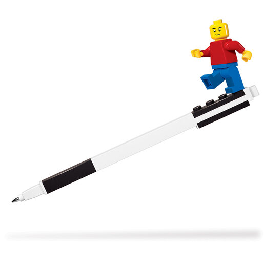 LEGO gel olovka 2.0 sa minifigurom, crna 52601