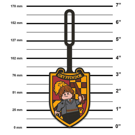 LEGO Hari Poter etiketa za torbe i prtljag: Ronald Vizli 53253