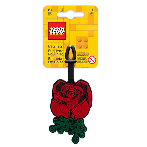 LEGO etiketa za torbe i prtljag: Botanika – Ruža 53661