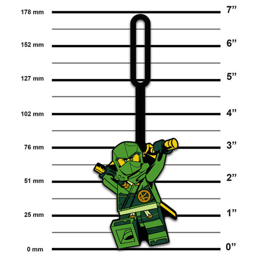 LEGO Ninjago etiketa za torbe i prtljag: Lojd 53343
