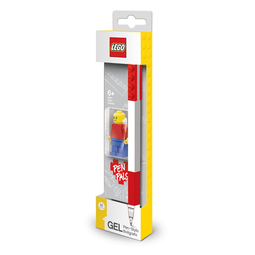 LEGO gel olovka 2.0 sa minifigurom, crvena 52602
