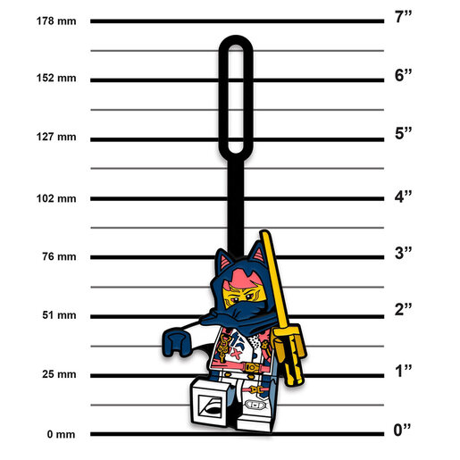 LEGO Ninjago etiketa za torbe i prtljag: Sora 53345
