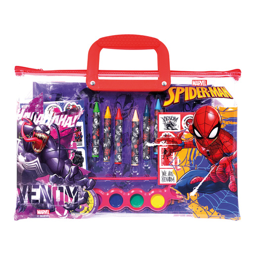 Spiderman set za crtanje i bojenje u torbici