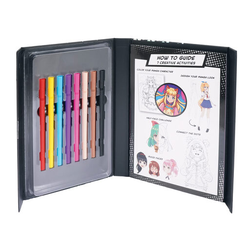 Manga kreativni set sa flomasterima