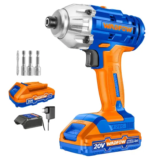 Wadfow aku udarni odvijač 1/4" 20 v 2x1,5 ah WCD2512