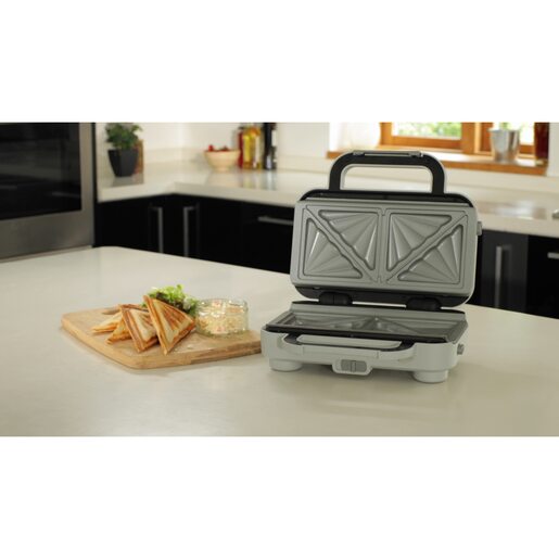 BREVILLE VST070X01 Sendvic toster, 2SL, Belo-srebrni