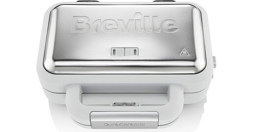 BREVILLE VST070X01 Sendvic toster, 2SL, Belo-srebrni