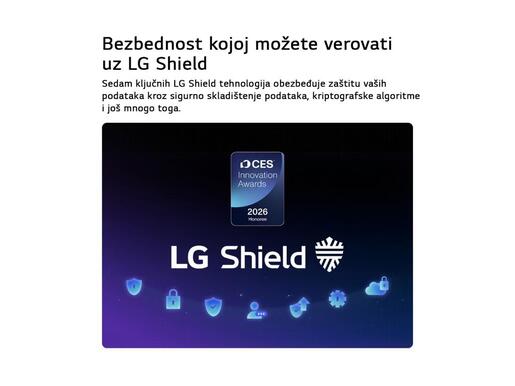 LG OLED TV 77" OLED77B62LA, 4K Ultra HD, webOS 26