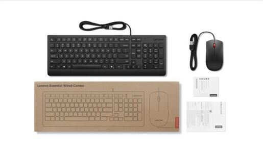 Lenovo žičana USB tastatura i miš, 4X31R64440