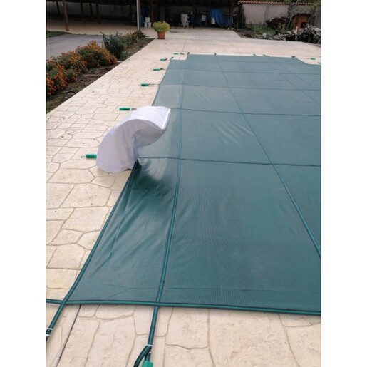 Nero Zimski prekrivač mreža za bazen 6 x 3.5m (6,6 x 4,1m)
