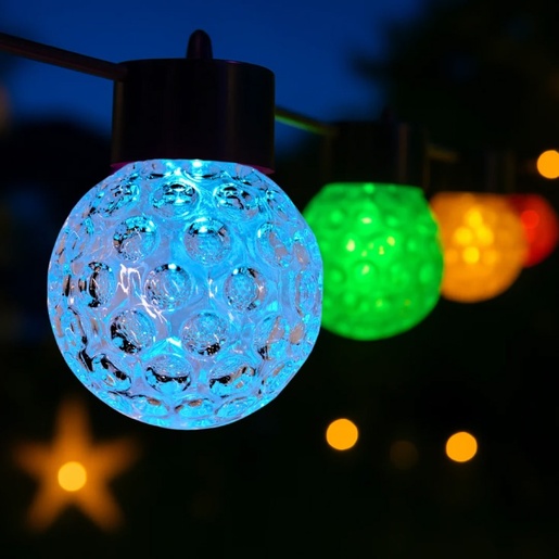 Led svetleći niz 9m, 20 rgb kugli 13501-11451