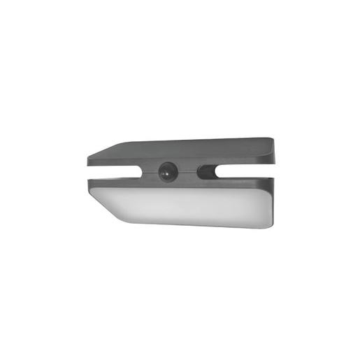 Solarna zidna lampa sa senzorom pokreta, 7w, 700lm, 4000k, crna 145-20828