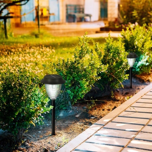 Solarna rgb+toplo bela baštenska lampa - 6 kom. 16834-11834