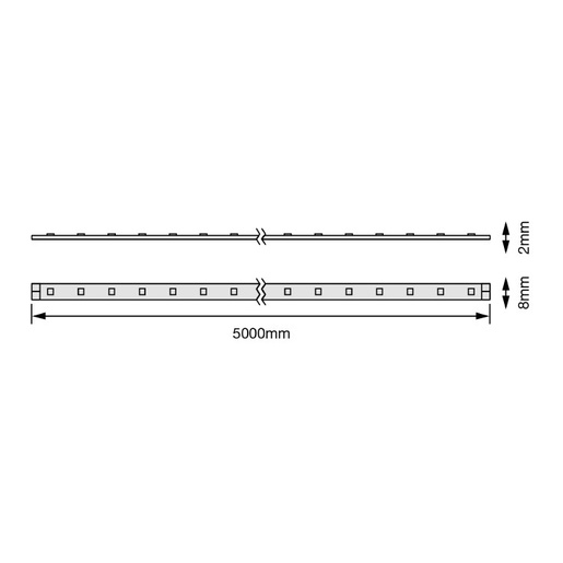 Osram led traka 24v 5m 3000k 2100lm 24w ip20 4099854688959e