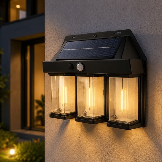 Nazidna solarna lampa sa senzorom pokreta 11439 13489-11439