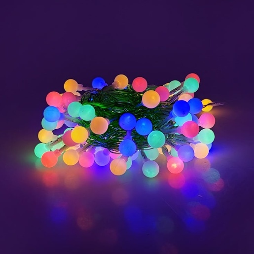Lampice za jelku sa 200 višebojnih led dioda 20m Ml-c20112