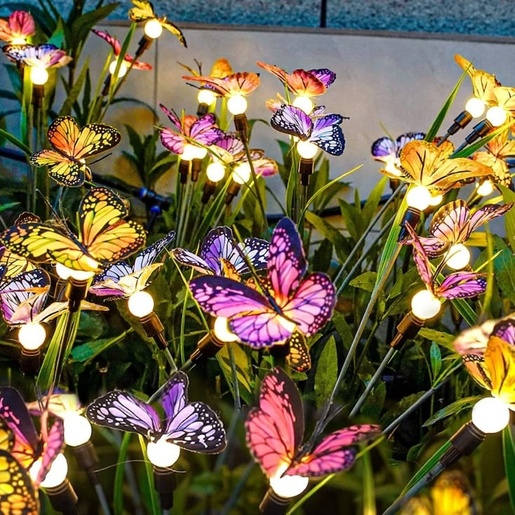 Solarna baštenska lampa - 4 kom. 6 led 13501-11501