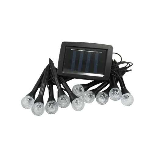 Solarni led ubadajući niz 1.8 m, 10 lampi 13489-11415
