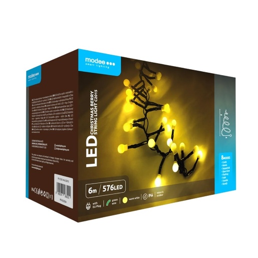 Lampice za jelku sa 576 toplo belih led dioda Ml-c2015