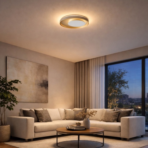 Led plafonjera 36w 3000k ip20 kapućino Solea134