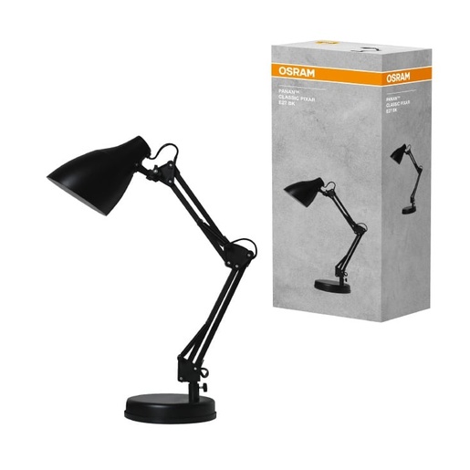 Stona lampa panan classic pixar e27, osram crna 4099854475788e