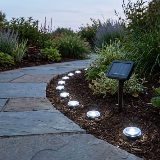 Solarni led ubadajući niz 1.6 m, 10 lampi 13489-11414