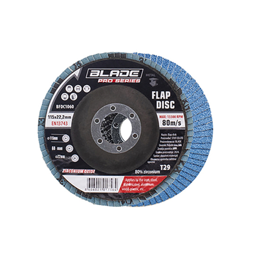 Flap disk (Cirkonijum) Premium,  T29 – BLADE BFDC1120