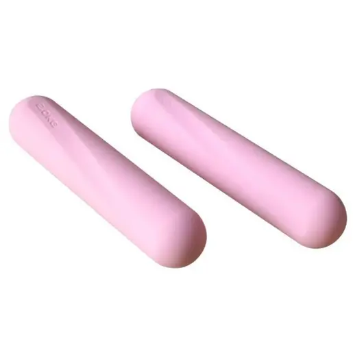 RING pilates fitnes bučice-silikon 1x2 kg pink RX LKW-684-2 kg