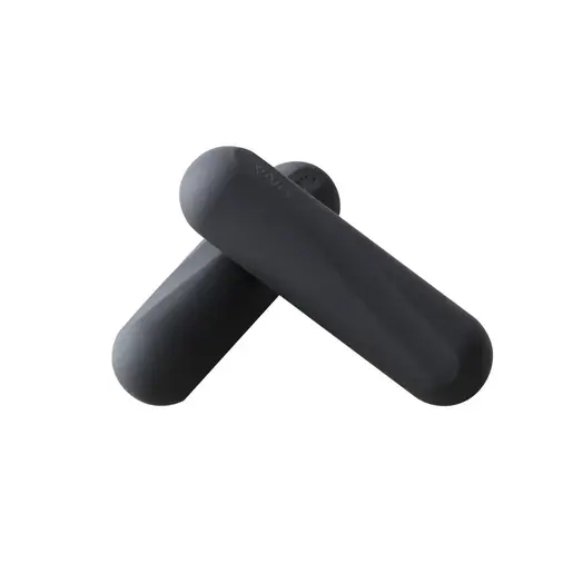 RING pilates fitnes bučice -silikon 1x1 kg black RX LKW-684-1 kg