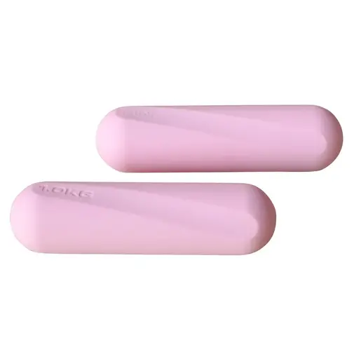 RING pilates fitnes bučice -silikon 1x1 kg pink RX LKW-684-1 kg
