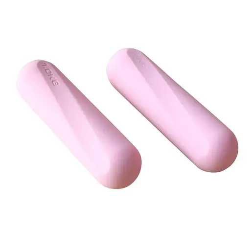RING pilates fitnes bučice -silikon 1x1 kg pink RX LKW-684-1 kg