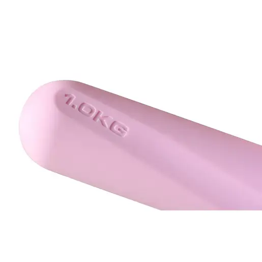 RING pilates fitnes bučice -silikon 1x1 kg pink RX LKW-684-1 kg