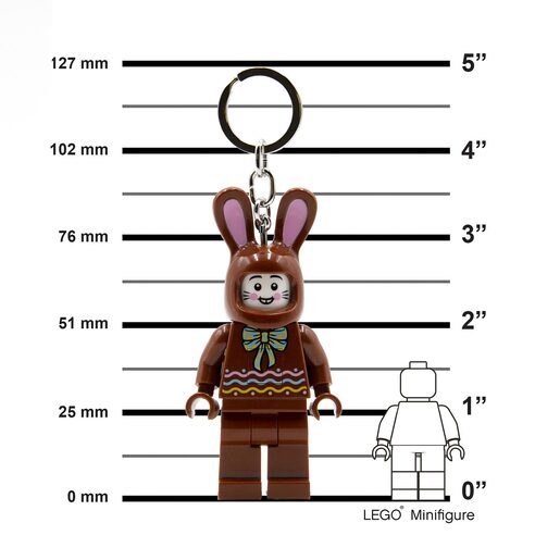 LEGO Iconic privezak za ključeve sa svetlom: Čokladni zeka LGL-KE180H
