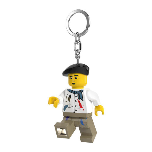 LEGO Minifigure privezak za ključeve sa svetlom: Umetnik LGL-KE216H