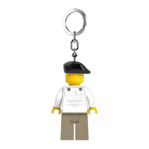 LEGO Minifigure privezak za ključeve sa svetlom: Umetnik LGL-KE216H